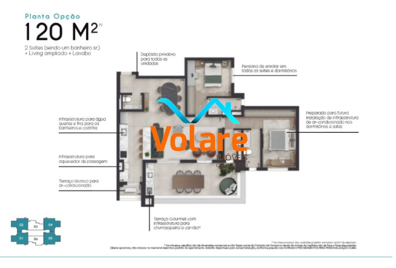 Apartamento, 3 quartos, 120 m² - Foto 32