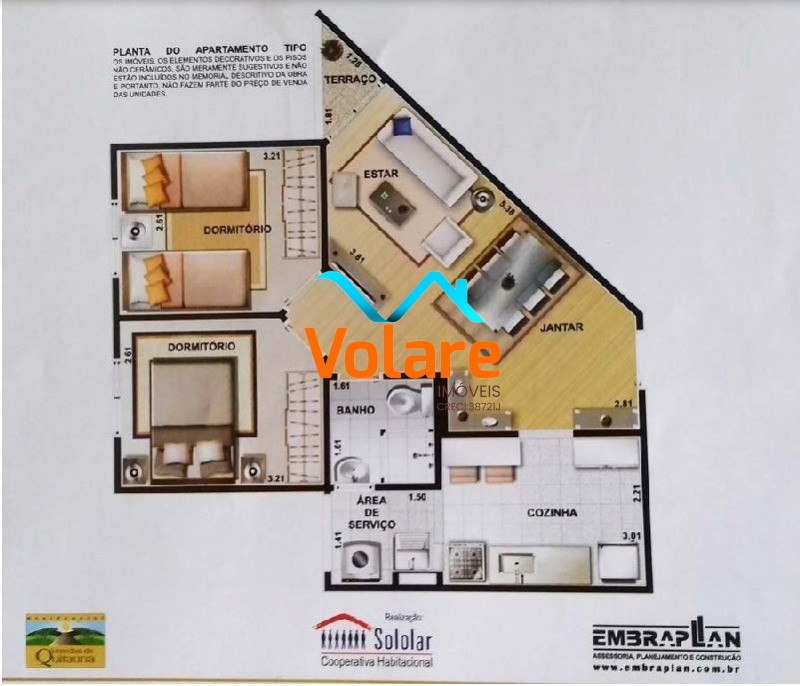Apartamento, 2 quartos, 52 m² - Foto 29