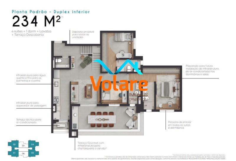 Apartamento, 5 quartos, 234 m² - Foto 5