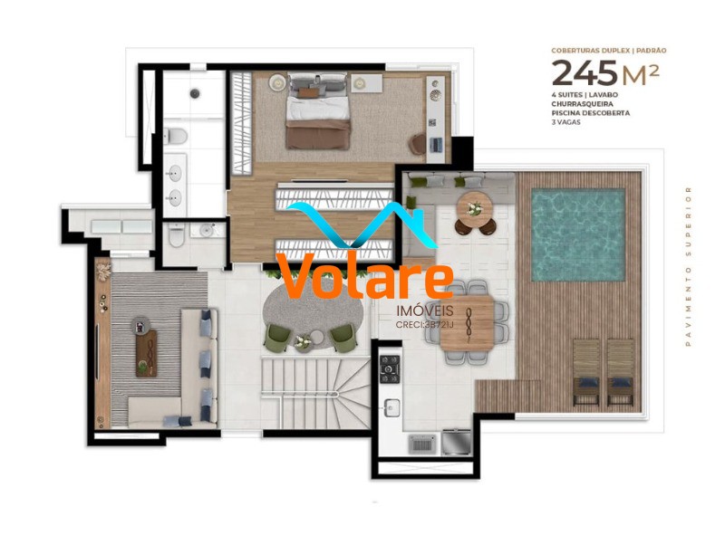 Apartamento, 4 quartos, 244 m² - Foto 15