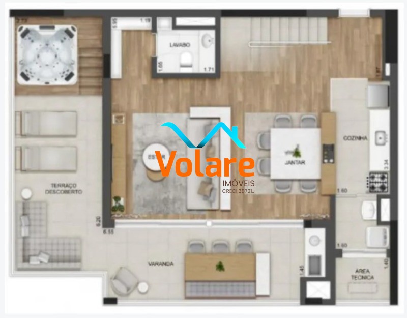Cobertura, 3 quartos, 185 m² - Foto 23