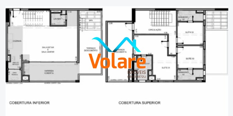 Cobertura, 3 quartos, 185 m² - Foto 21