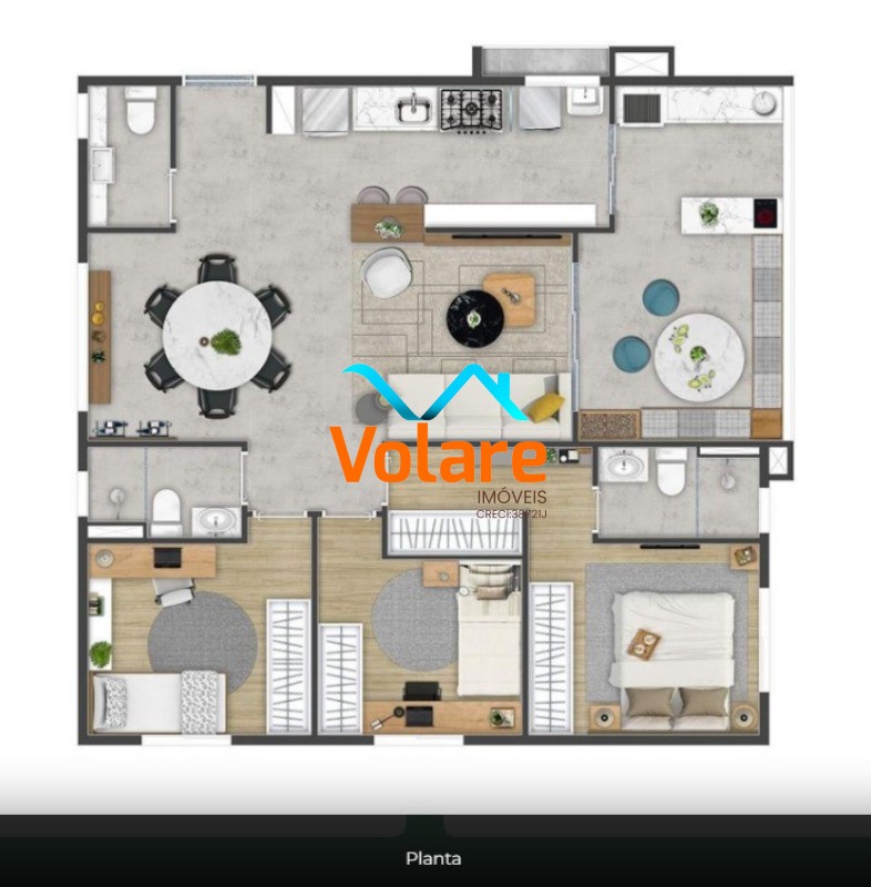Apartamento, 3 quartos, 87 m² - Foto 21