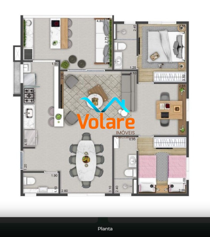 Apartamento, 3 quartos, 87 m² - Foto 22