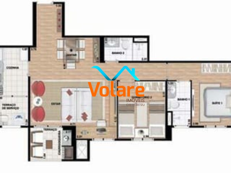 Apartamento, 2 quartos, 72 m² - Foto 14