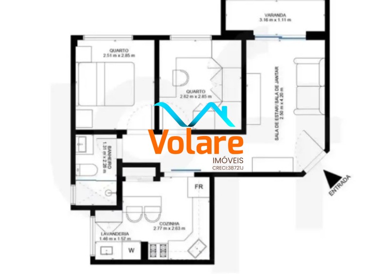 Apartamento, 2 quartos, 52 m² - Foto 18