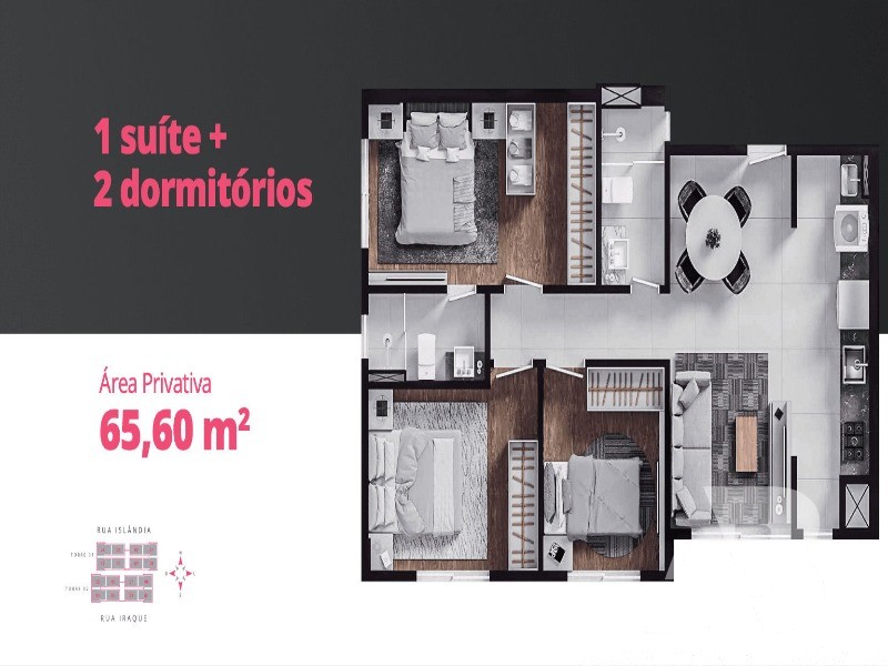 Apartamento, 3 quartos, 65 m² - Foto 20