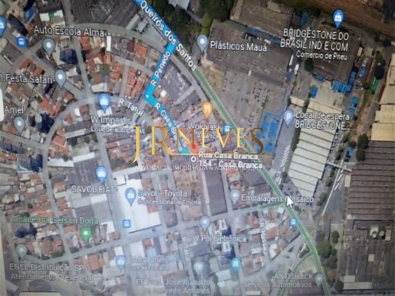 Terreno residencial em santo andré - sp, casa branca