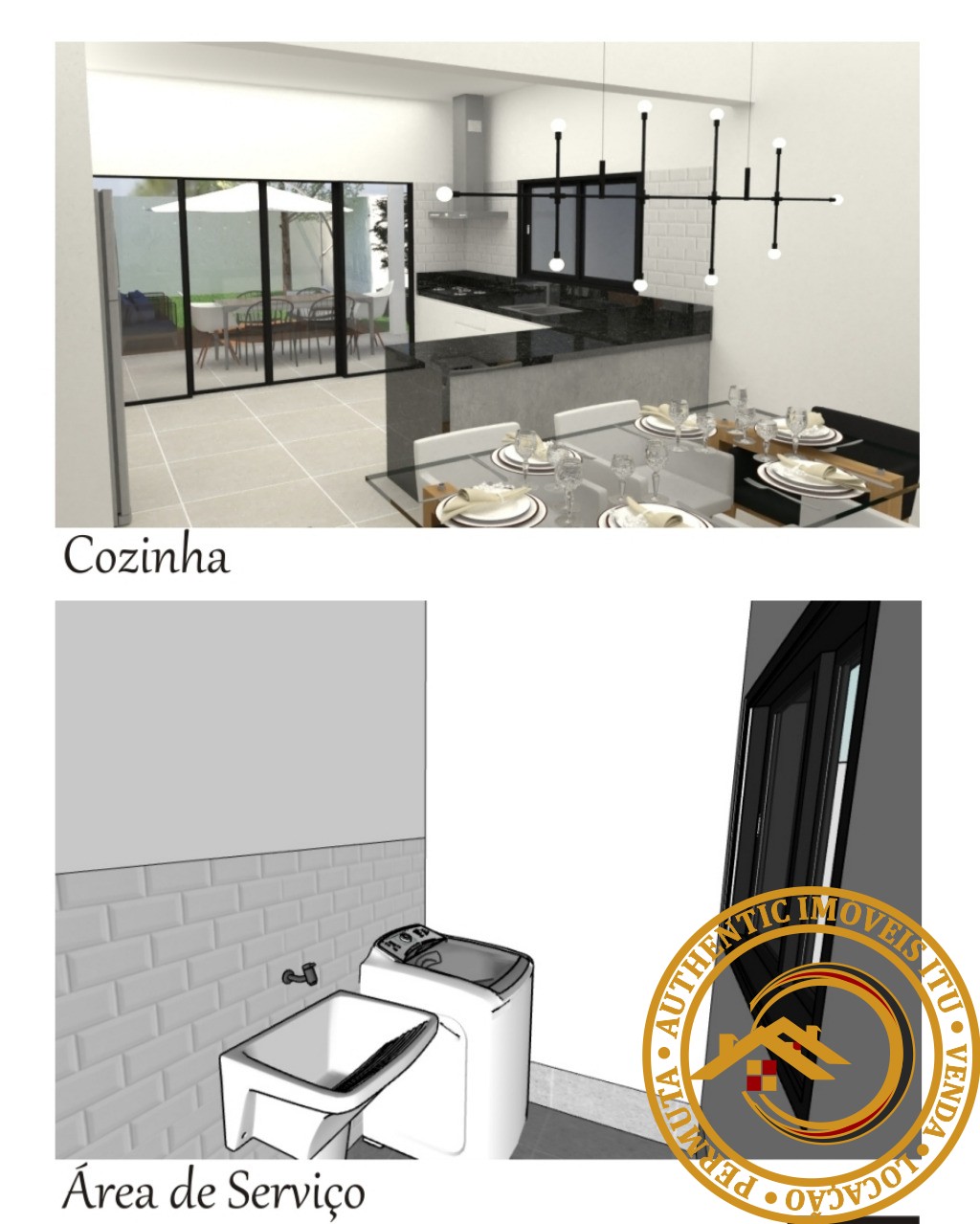 CASA RESIDENCIAL em ITU - SP, RESIDENCIAL UNA