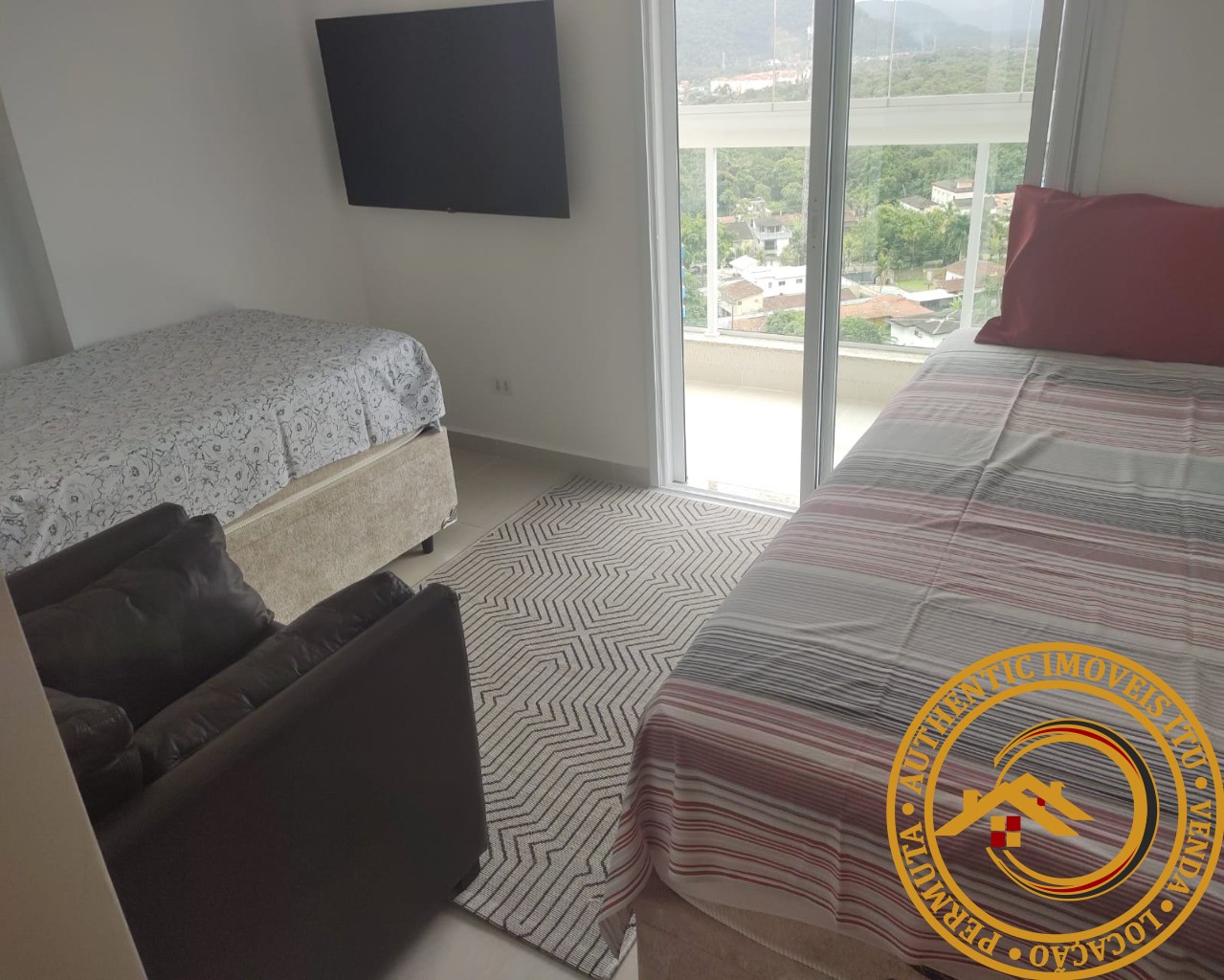 Apartamento residencial em guarujá - sp, jardim virgínia