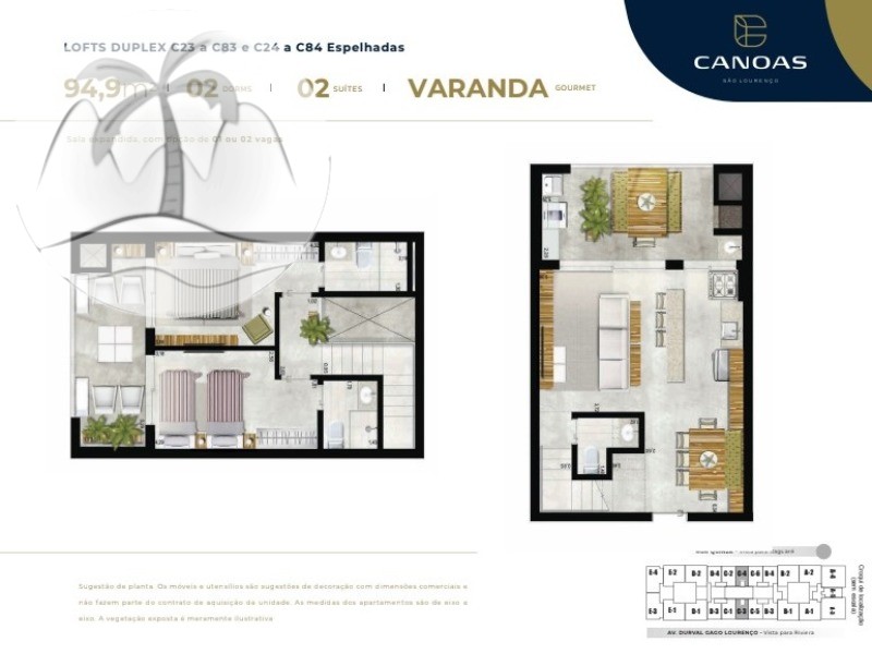 Apartamento, 1 quarto, 58 m² - Foto 30