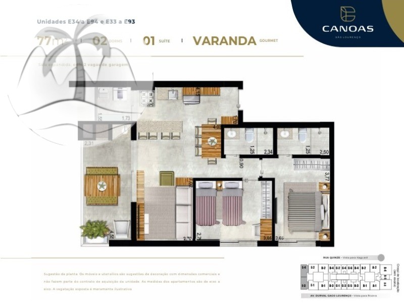 Apartamento, 1 quarto, 58 m² - Foto 26