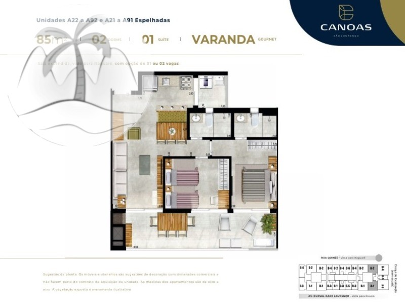 Apartamento, 1 quarto, 58 m² - Foto 27