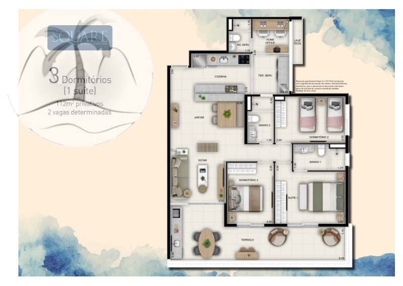 Apartamento, 3 quartos, 112 m² - Foto 12