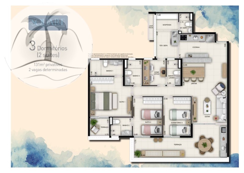 Apartamento, 3 quartos, 112 m² - Foto 13