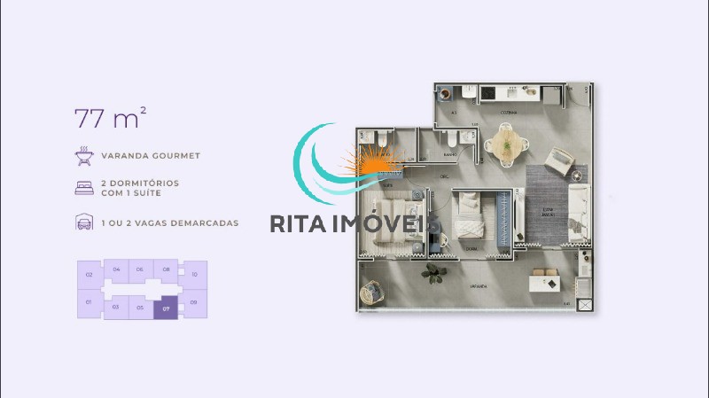 Apartamento, 2 quartos, 77 m² - Foto 25