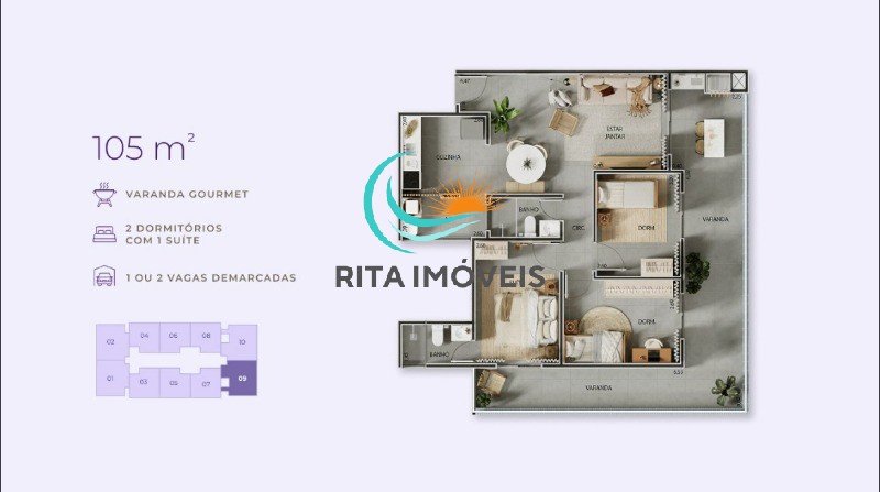 Apartamento, 2 quartos, 77 m² - Foto 27