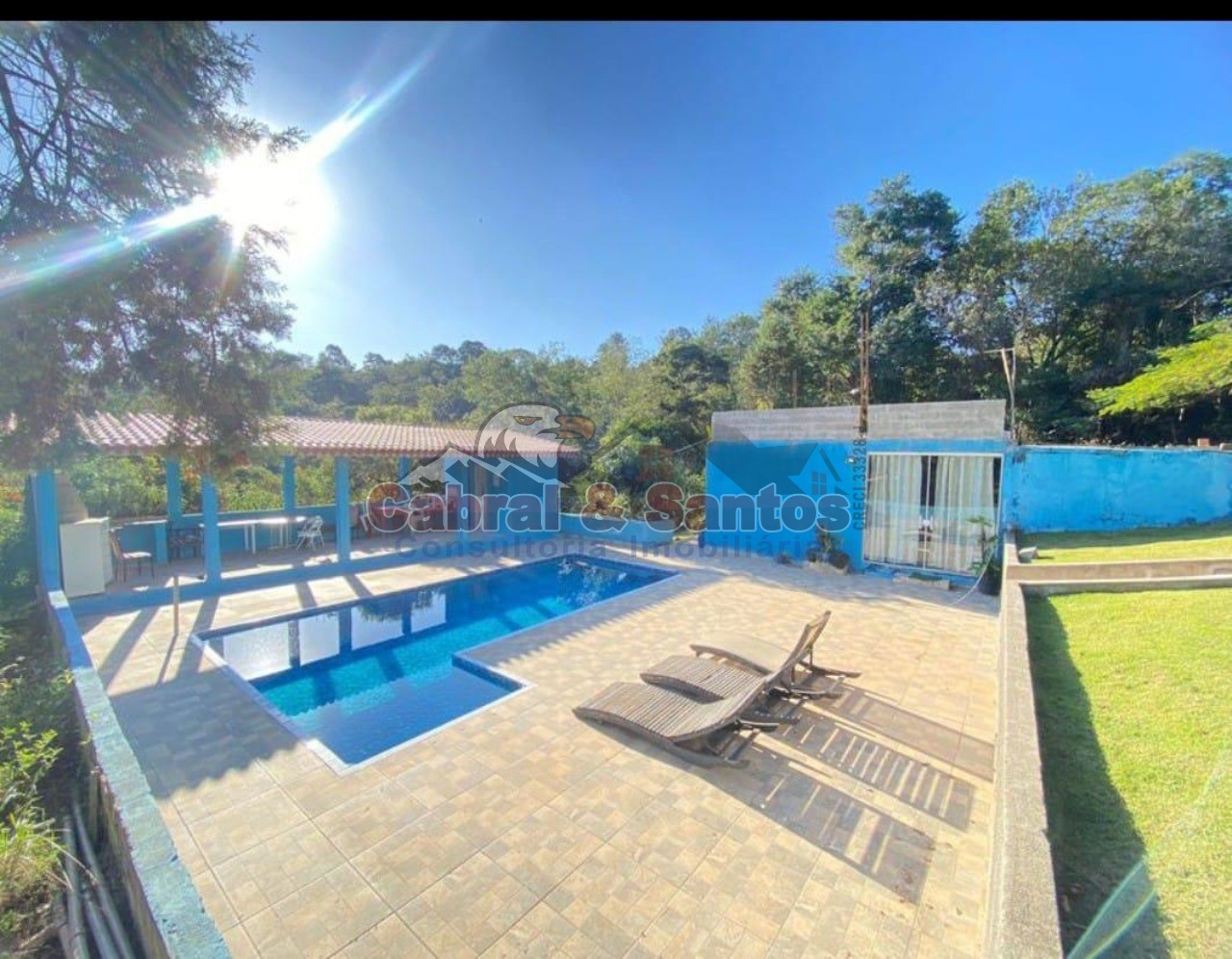 Chácara, 4 quartos, 2600 m² - Foto 1