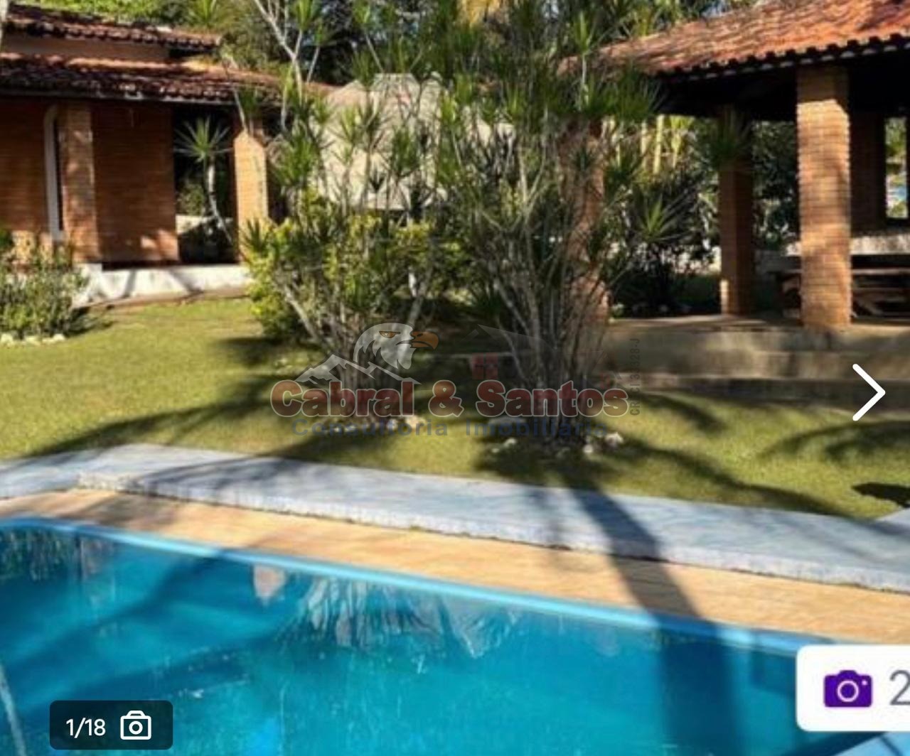 Chácara, 4 quartos, 3000 m² - Foto 1