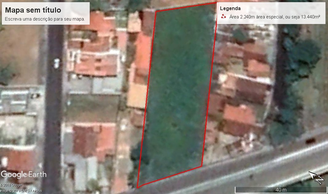 Perfeita área para prédio, residencial ou comercial em tauba
