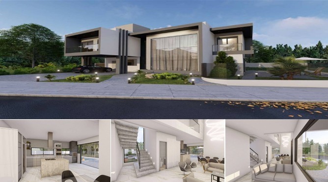 Magnífica Casa em Condomínio no Urbanova, São José dos Campos-SP: 6 Quartos, 4 Suítes, 3 Salas, 8 Banheiros, 2 Vagas, 280m².