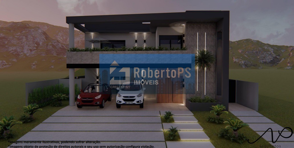Sobrado com 4 suítes à venda, 355 m² por R$ 3.600.000 - Condomínio Residencial Alphaville II - São José dos Campos/SP 4 quartos 4 suítes 6 banheiros 5