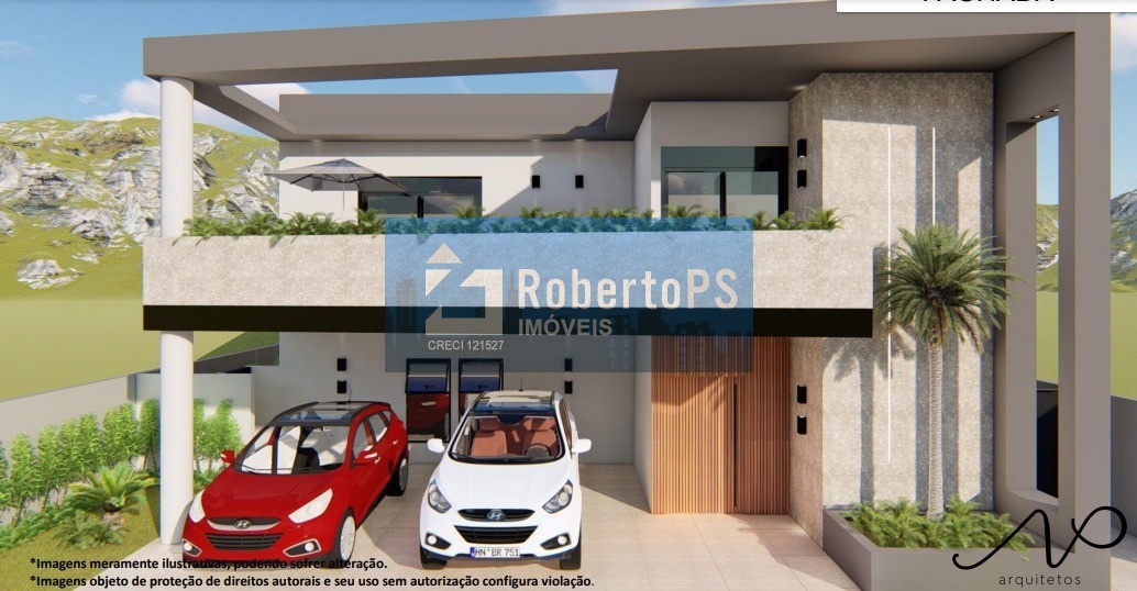 Sobrado com 4 suítes à venda, 355 m² por R$ 3.600.000 - Condomínio Residencial Alphaville II - São José dos Campos/SP 4 quartos 4 suítes 6 banheiros 5