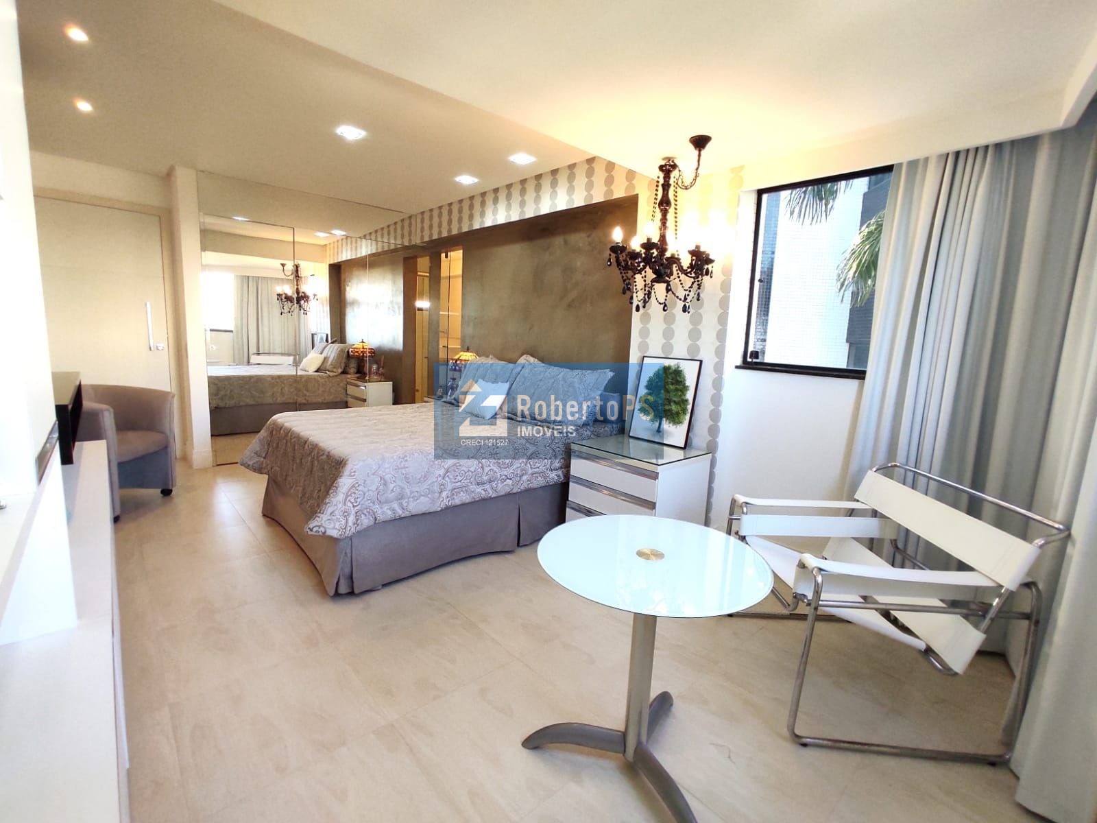Apartamento lindíssimo em Natal vendido todo mobiliado e com planejados. Apartamento é 1 por andar.