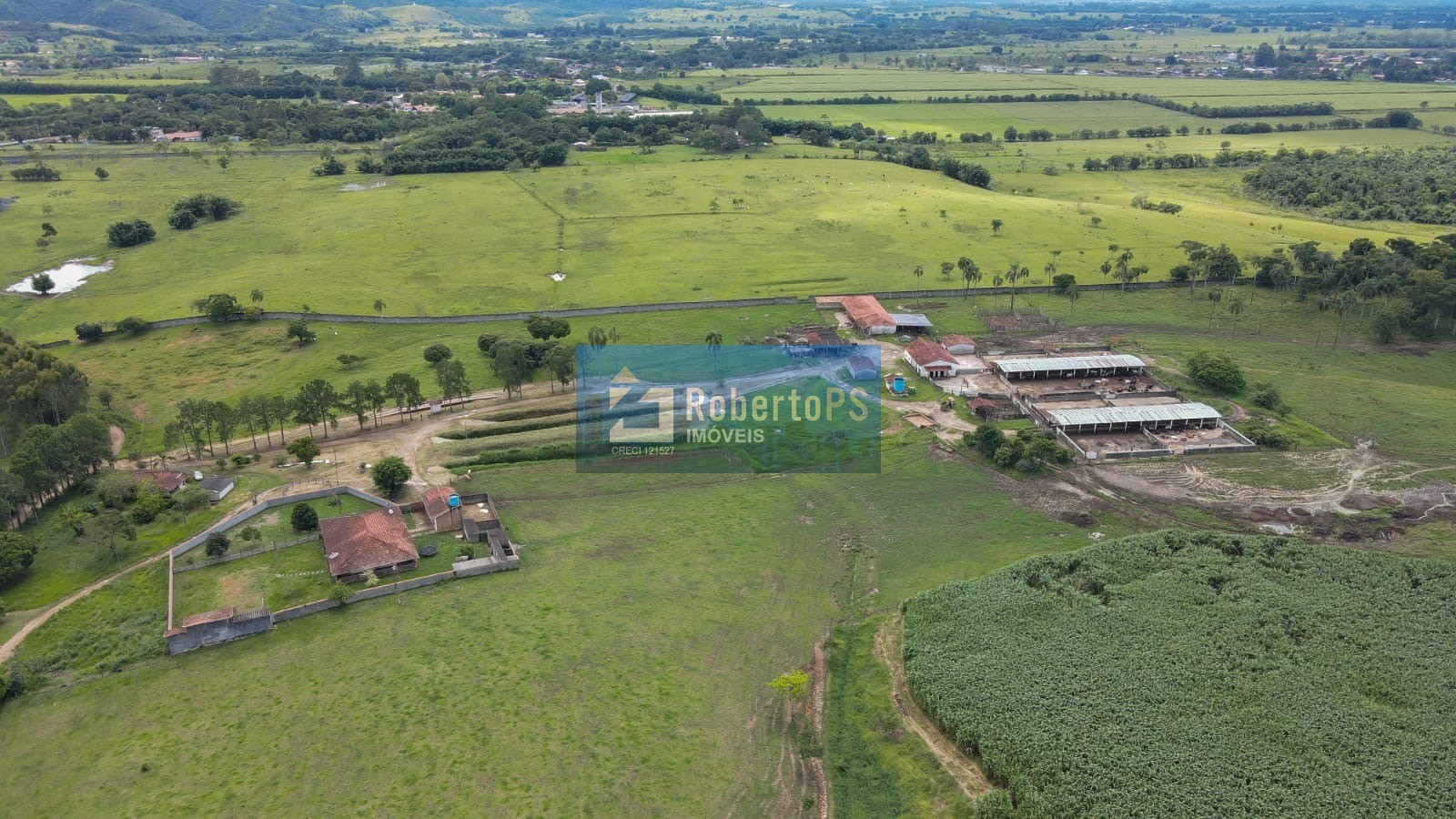 Fazenda de 98,6 hectares com infraestrutura completa totalme
