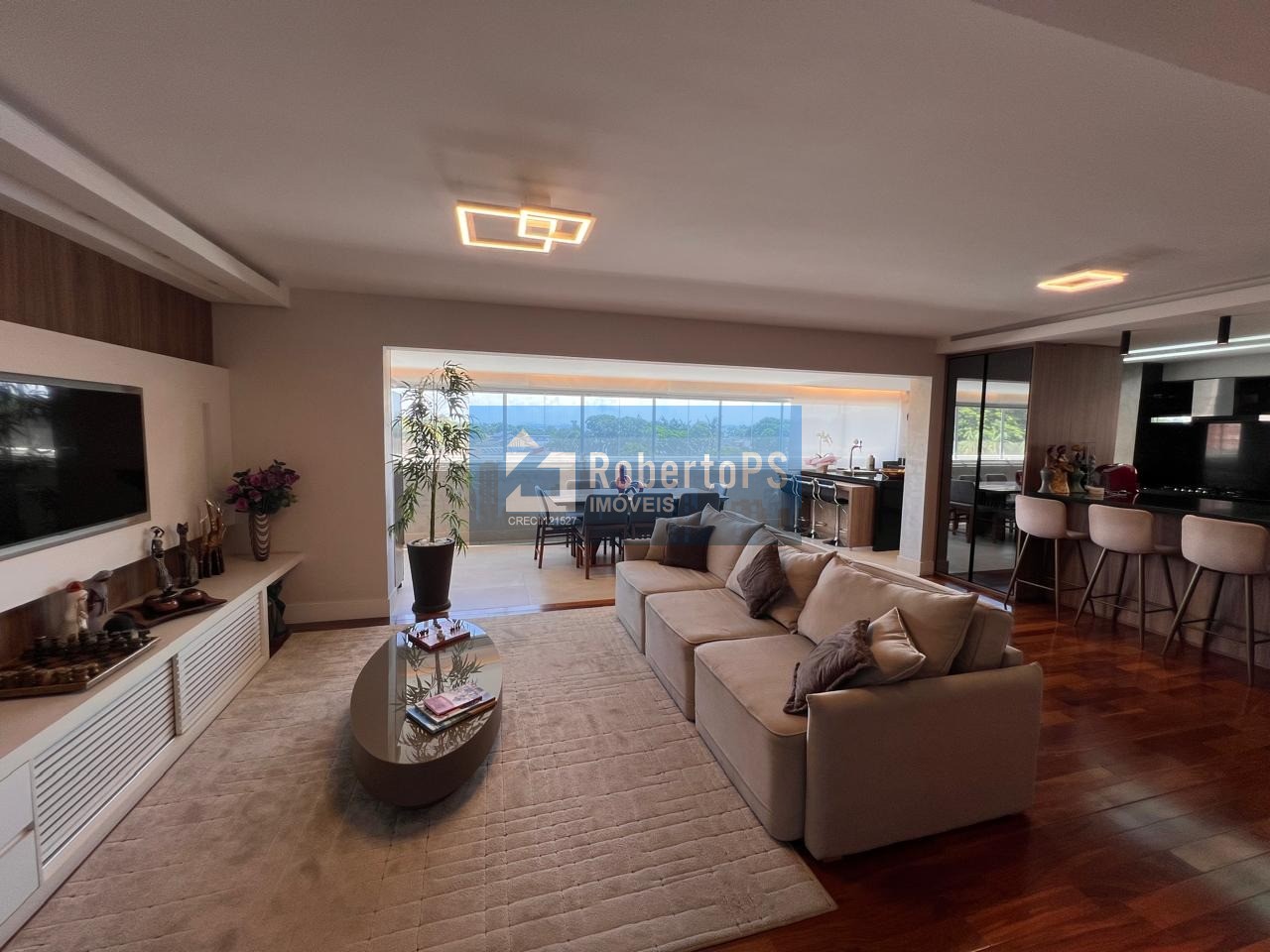 Apartamento de luxo com 167m² no esplanada