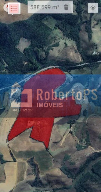 Fazenda em aiuruoca - mg - 60 hectares. Frente rodovia e pic