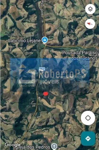 Fazenda em Aiuruoca - MG - 60 hectares. Frente rodovia e Pico do Papagaio. Aceita permuta.