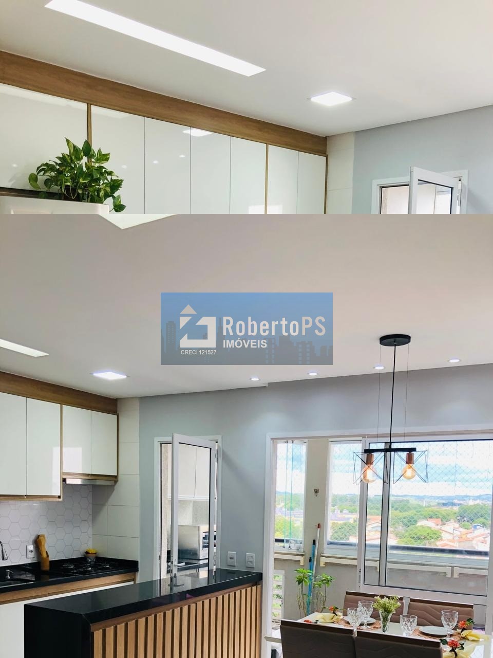 Apartamento com 3 dormitórios sendo 1 suíte e 2 vagas cobert