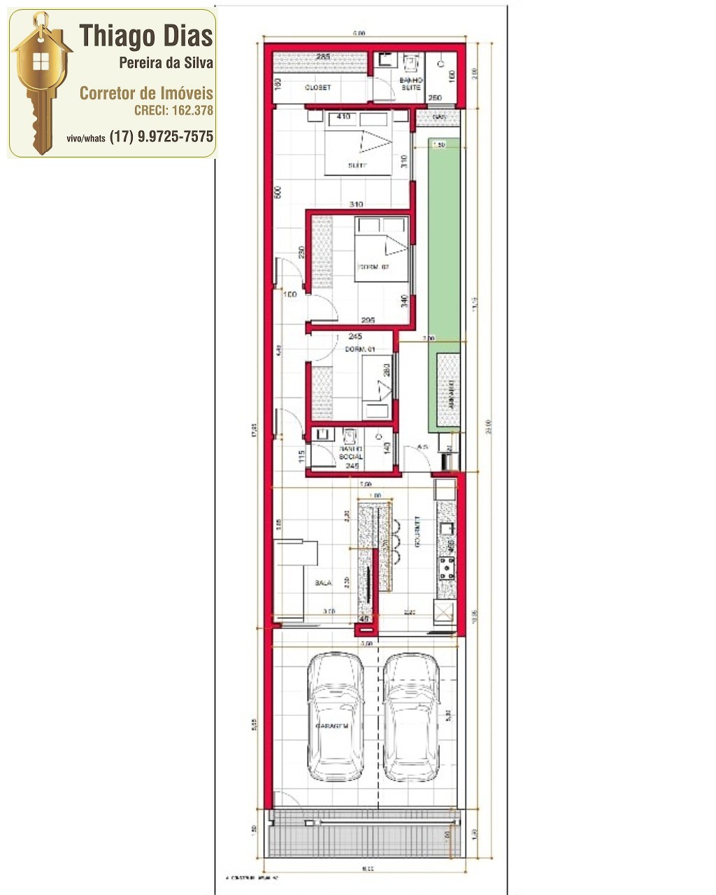 Casa, 3 quartos, 132 m² - Foto 7