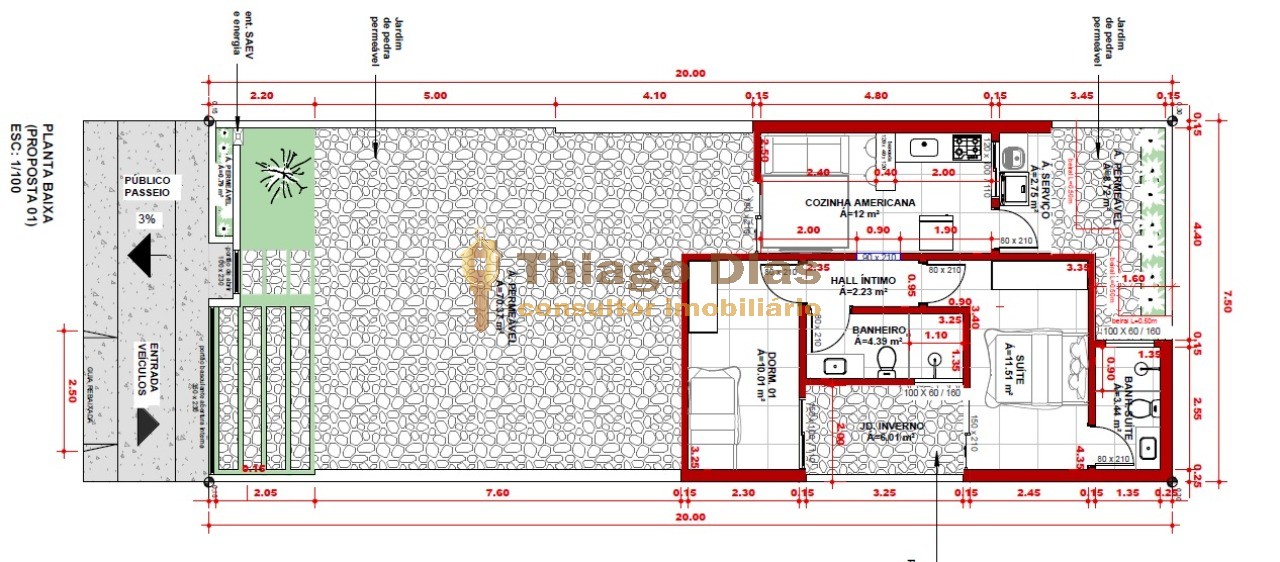 Casa, 2 quartos, 54 m² - Foto 4