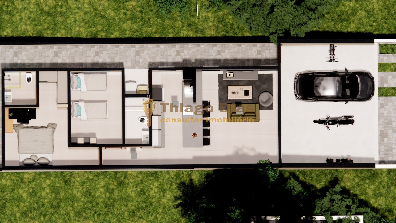 Casa, 2 quartos, 124 m² - Foto 1