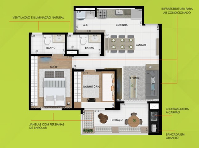APARTAMENTO RESIDENCIAL em São Paulo - SP, Saúde