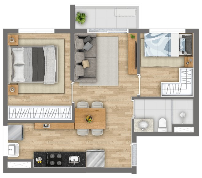 APARTAMENTO RESIDENCIAL em São Paulo - SP, Campo Belo