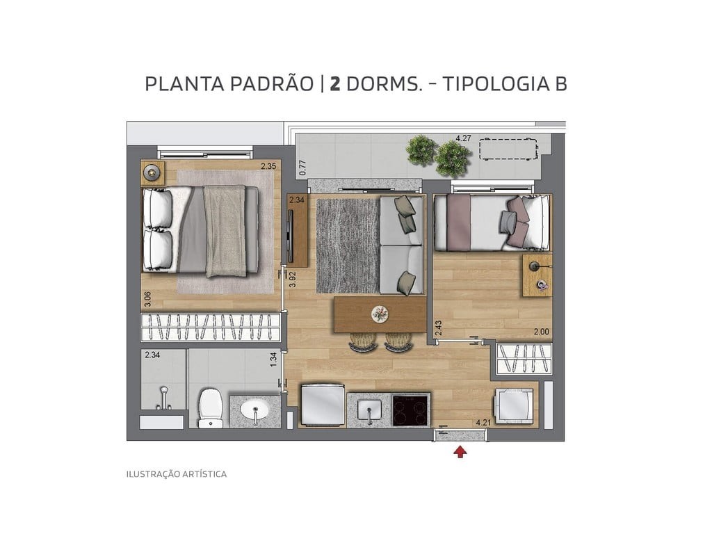 APARTAMENTO RESIDENCIAL em São Paulo - SP, Alto da Boa Vista