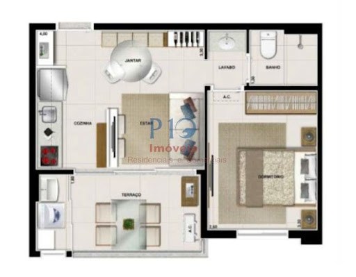 Apartamento, 1 quarto, 38 m² - Foto 24