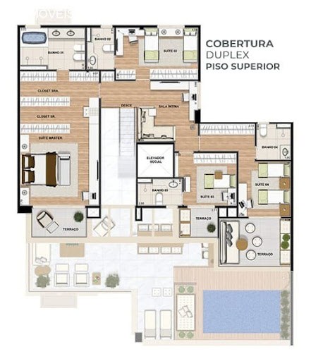 Apartamento, 4 quartos, 391 m² - Foto 11