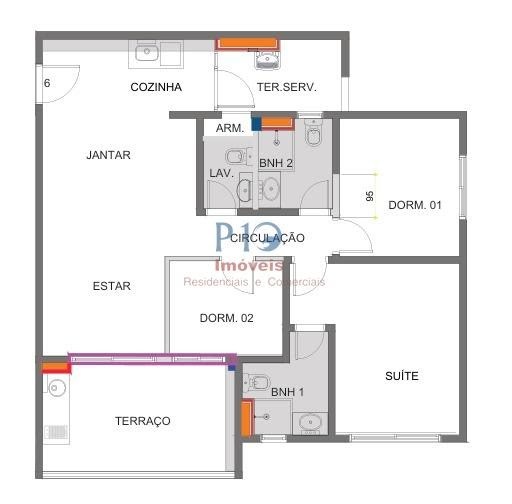 Apartamento, 3 quartos, 84 m² - Foto 16