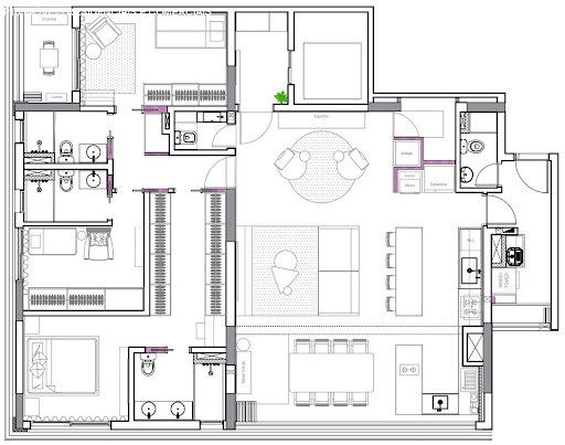 Apartamento, 3 quartos, 160 m² - Foto 5