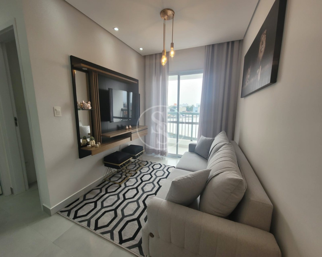Apartamento à venda com 1 quarto, 41m² - Foto 1