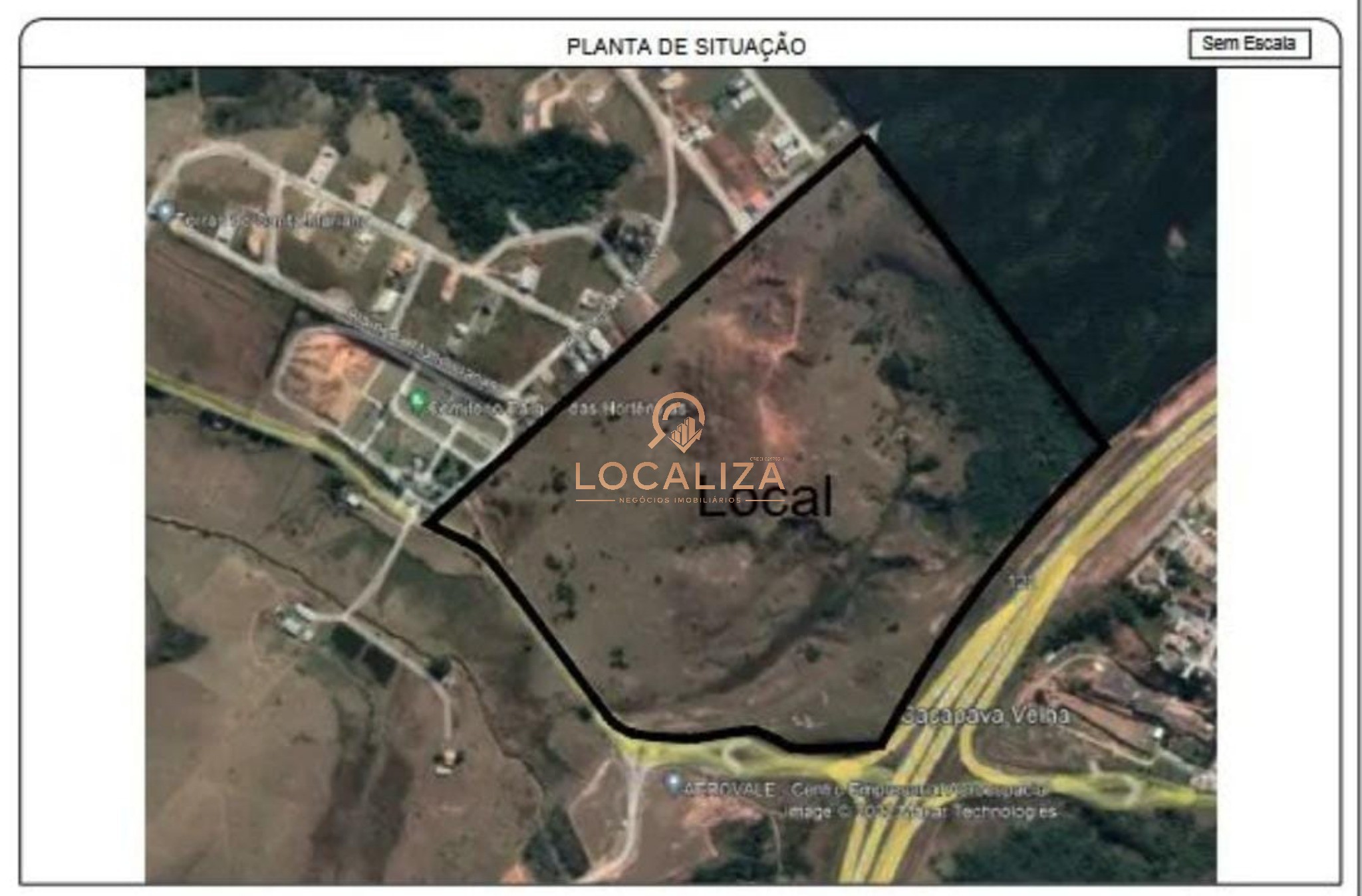 Terreno, 43 hectares - Foto 1