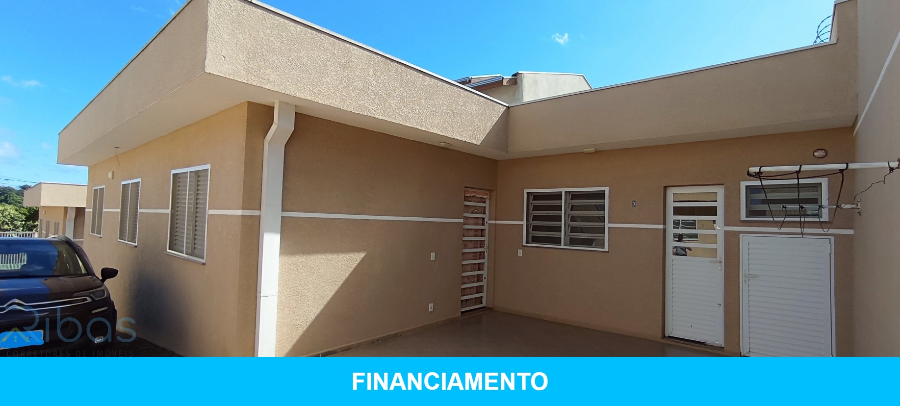 Imóvel à venda em Jarinu-SP: Casa com 2 quartos, 1 suíte, 1 sala, 1 banheiro e garagem, 80m² na Nova Trieste.