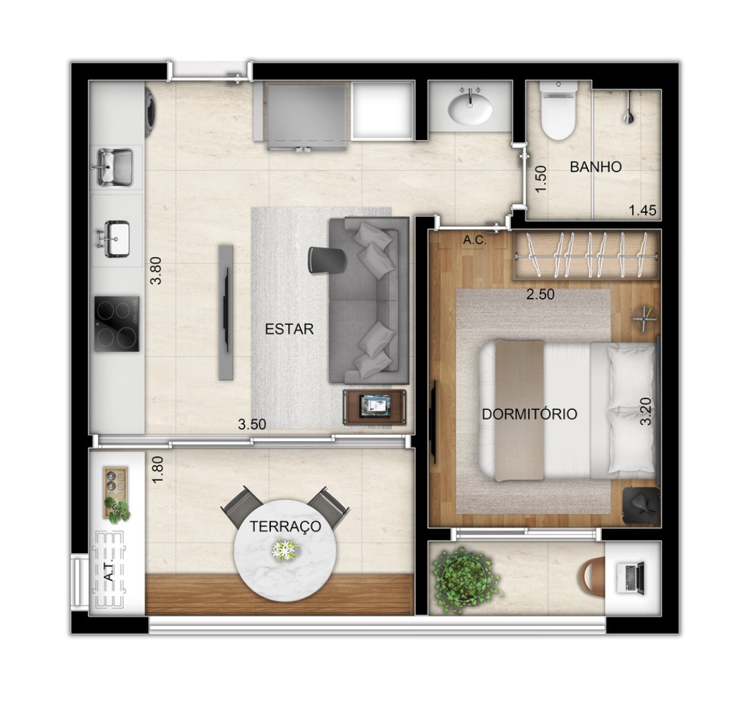 APARTAMENTO RESIDENCIAL em São Paulo - SP, Vila Mariana