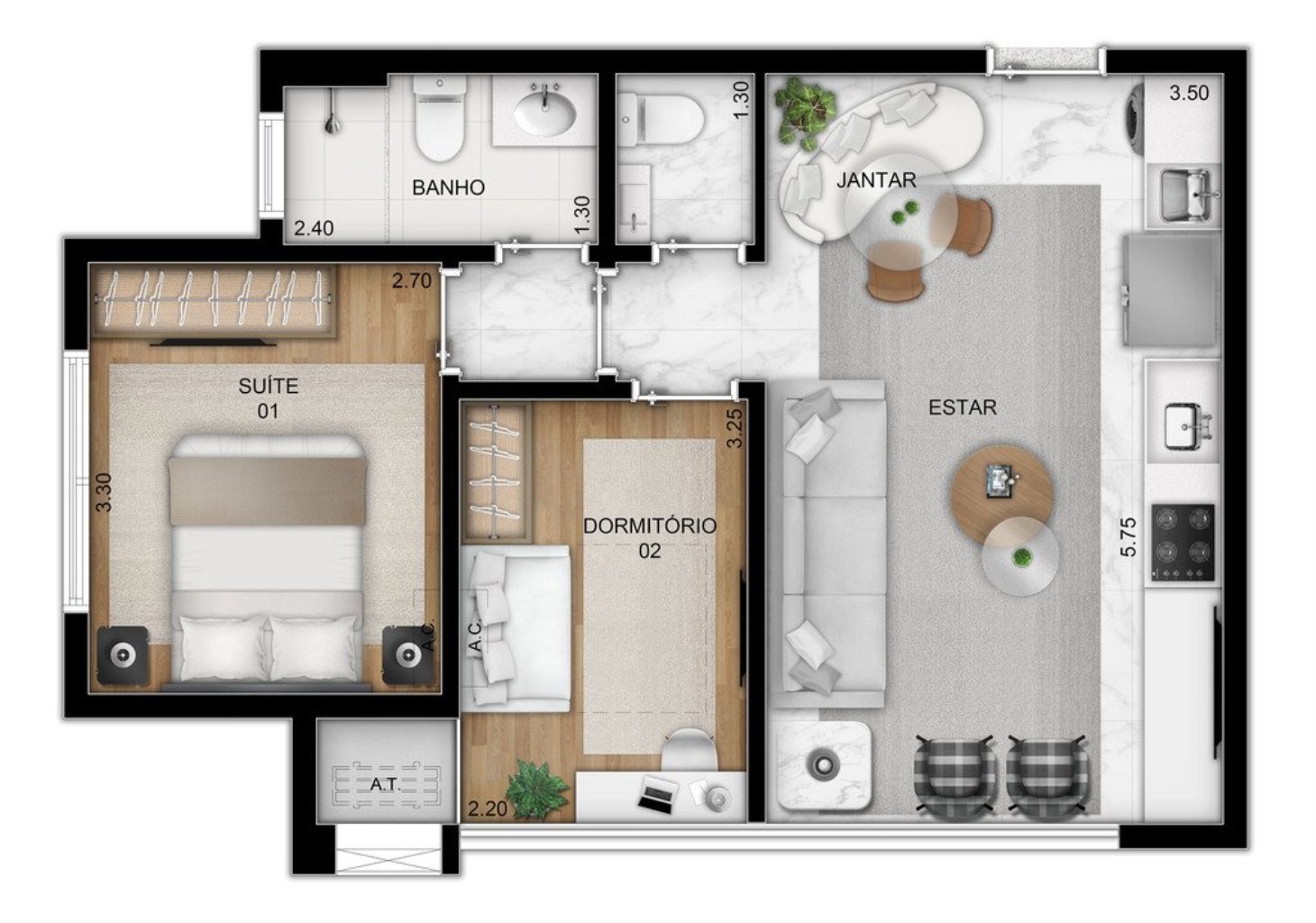 STUDIO RESIDENCIAL em São Paulo - SP, Vila Mariana