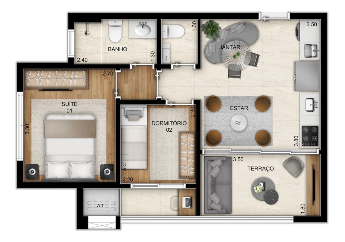 STUDIO RESIDENCIAL em São Paulo - SP, Vila Mariana
