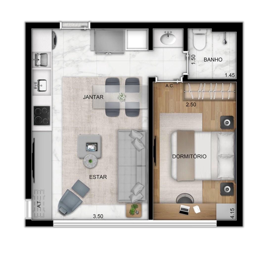 APARTAMENTO RESIDENCIAL em São Paulo - SP, Vila Mariana